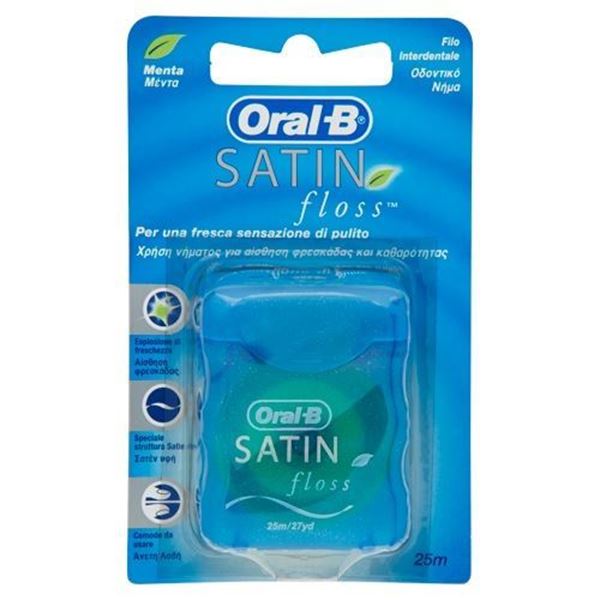 Immagine di ORAL B FILO INTERDENTALE SATIN FLOSS M 25