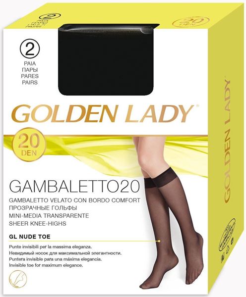 Picture of GAMBALETTO 20D GOLDEN NERO 2 PAIA