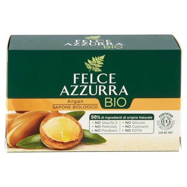 Picture of FELCE AZZURRA ORGANIC SOAP GR.125 ARGAN