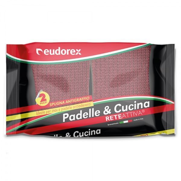Picture of EUDOREX PADELLE & CUCINA SPUGNA ANTIGRAFFIO X 2