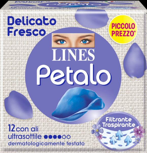 Immagine di LINES PETALO ASSORBENTI CON ALI X 12 