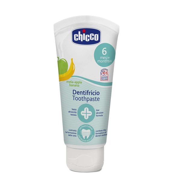 Immagine di CHICCO DENTIFRICIO MELA BANANA FLUORO 6M 50 ML