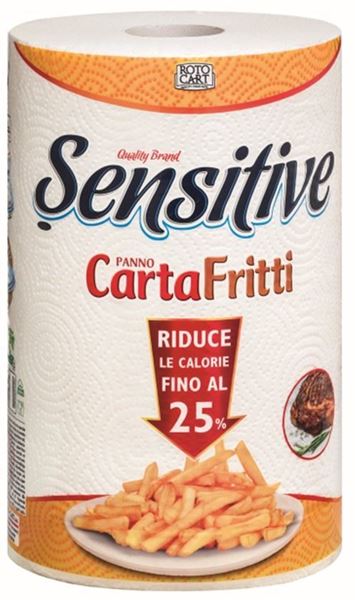 Immagine di SENSITIVE CARTA FRITTI 110 STRAPPI