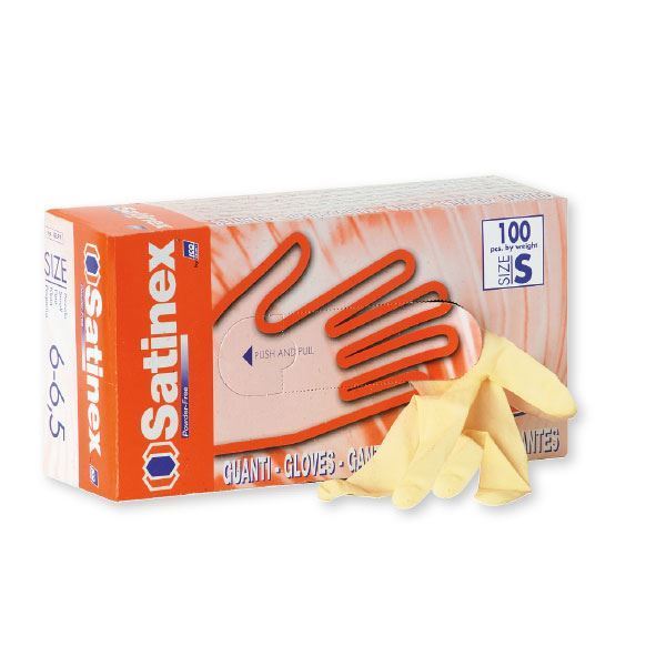 Picture of * SATINEX GUANTI LATTICE X 100 PICCOLI X ALIMENTI