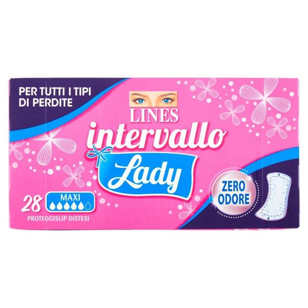 Picture of LINES ASSORB INTERV LADY MAXI X 28