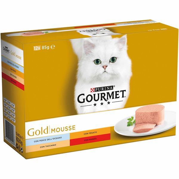 Picture of FRISK.GOURMET GOLD MOUS 85 G. X 12 OFFER.