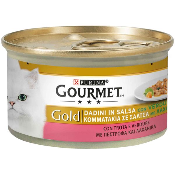 Immagine di FRISK.GOURMET GOLD DADI TROTA VERDURA