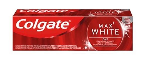 Picture of COLGATE MAX WHITE ONE TOOTHPASTE 75 ML