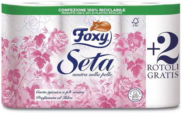 Immagine di FOXY CARTA IGIEN.SETA  4+2 OMAG.