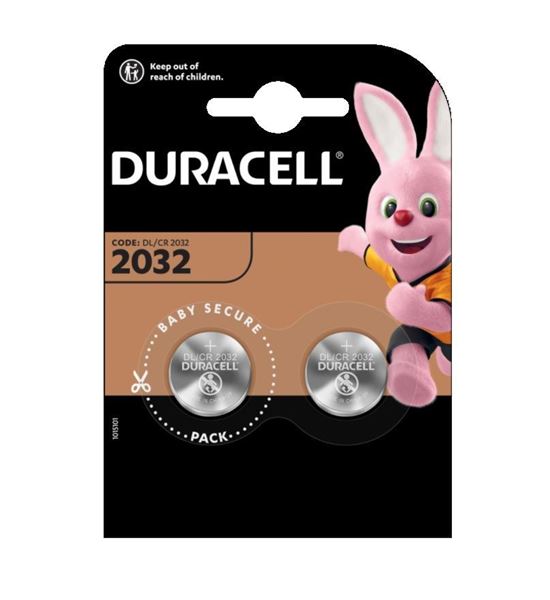 Picture of DURACELL PILA ROTONDA X 2 A.2032