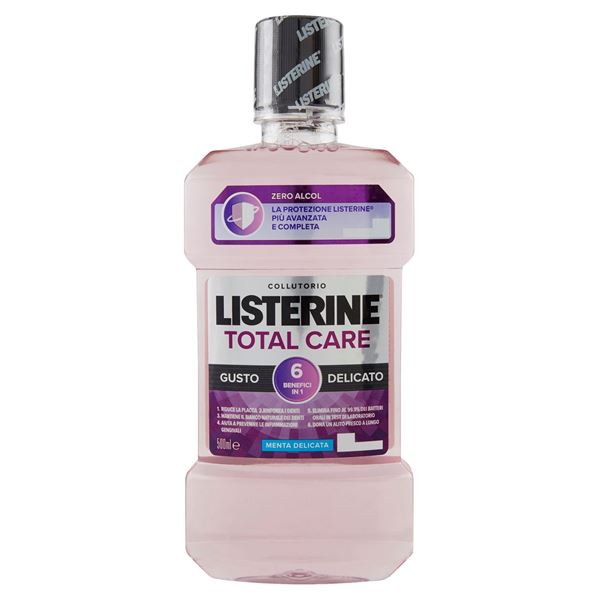 Picture of LISTERINE COLLUT TOTAL CARE GUSTO DELICATO 500 ML