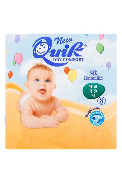 Picture of QUIK DIAPERS MIDI 4X9 20 PZ