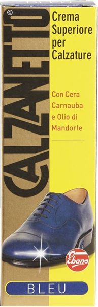 Picture of CALZANETTO LUCIDO TUBO ML.50 BLU