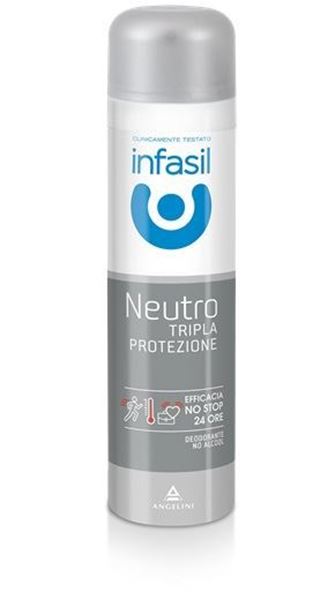 Picture of INFASIL TRIPLE PROTECTION SPRAY DEOD. 150 ML