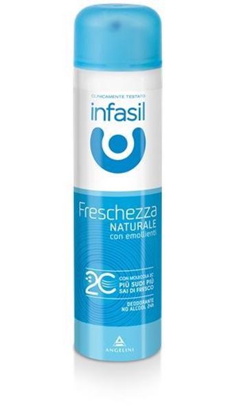 Picture of INFASIL NATURAL FRESHNESS SPRAY DEOD. 150 ML