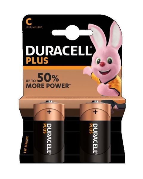 Picture of PILE DURACELL PLUS 1/2 TORCIA C 1400