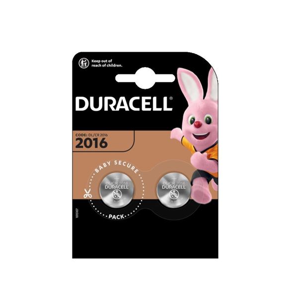 Picture of PILE DURACELL SPECIALIST ROTONDA X 2 A.2016