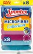 Immagine di SPONTEX 8 PANNI MICROFIBRA 30X30