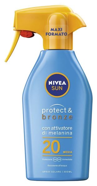 Immagine di NIVEA SUN LATTE FP20 TRIGGER 300 PROTECT & BRONZE