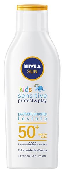 Picture of NIVEA SUN LATTE SOLARE KIDS SENSITIVE 50 + 200 ML