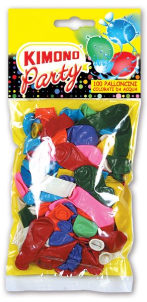 Palloncini colorati da acqua x 100 pz