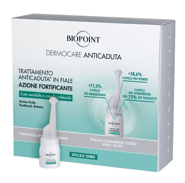 Immagine di @ BIOPOINT 6221 FIALE ANTICADUTA UOMO ML.6 X 20