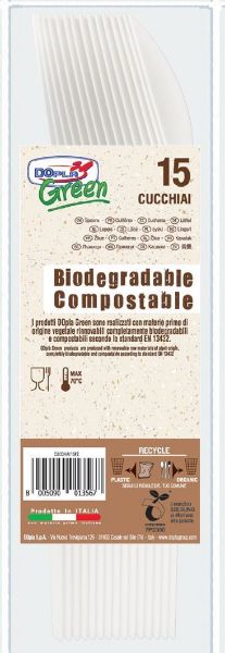 dopla cucchiai biodegradabili