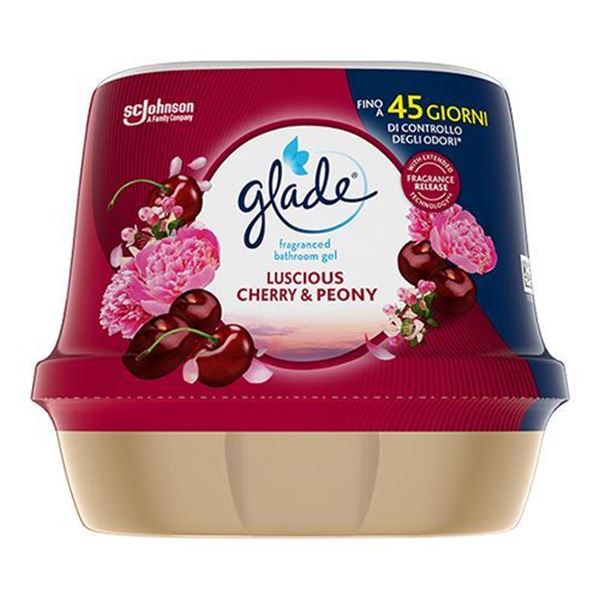 Picture of GLADE DEOD.BAGNO GEL GR.180 CILIEGIA