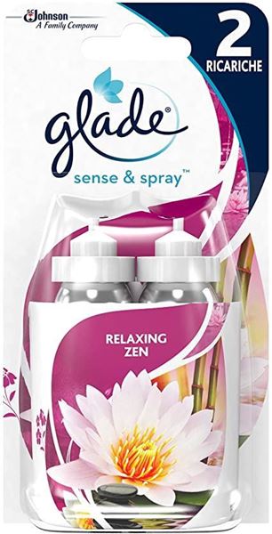 Picture of GLADE DEOD.SENSE RICARICA SPRAY X 2 OFF.