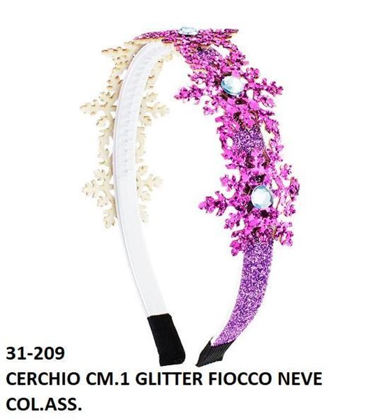 Immagine di CERCHIO CM 1 FIOCCHI GLITTER 5PZ 31-209