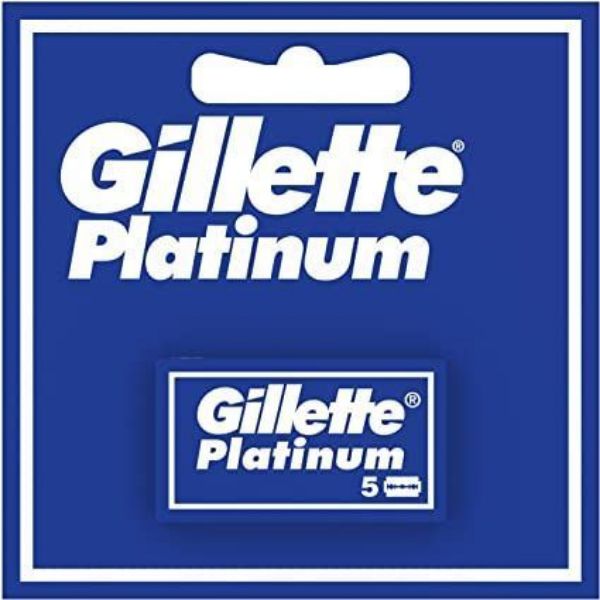 Gillette Platinum blister lame ricambi x 5