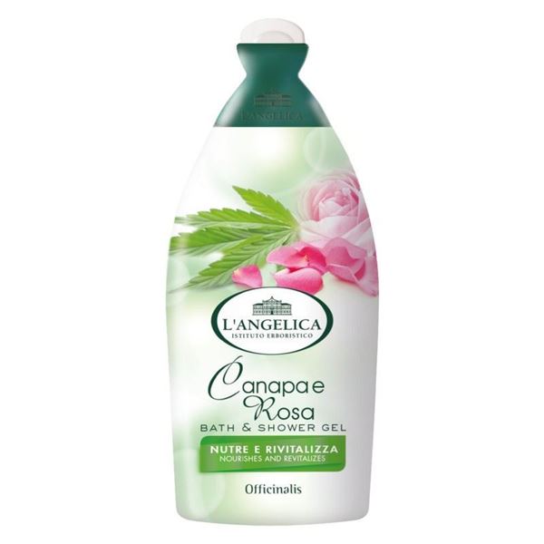 Immagine di L' ANGELICA BAGNOSCHIUMA ML 500 CANAPA & ROSA