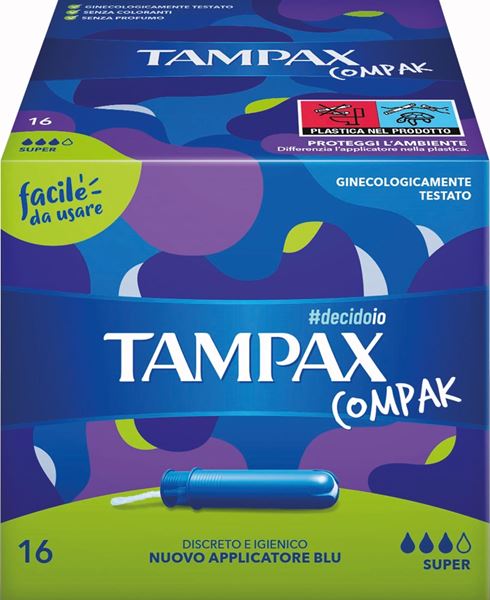 tampax compak assorb-super x 16