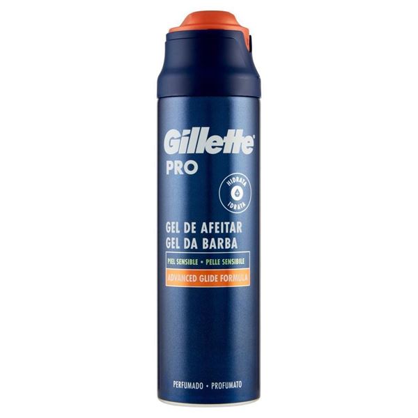 Gillette Schiuma da barba in gel Pro Advanced Glide Formula da 200 ml