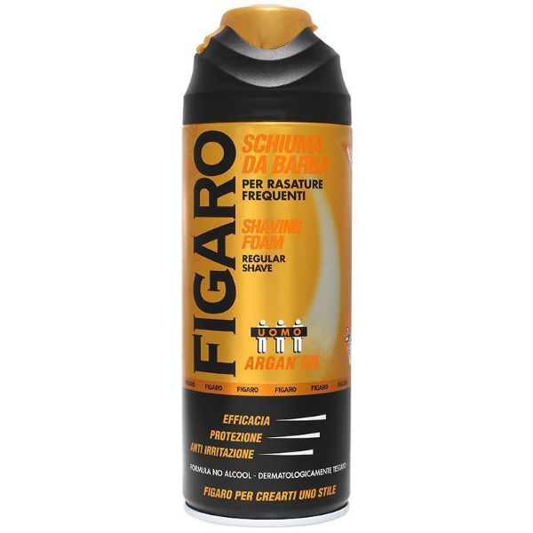 figaro schiuma barba ml 400 argan oil