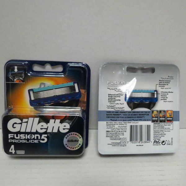 Gillette Fusion5 Proglide Manual lame ricambi x 4