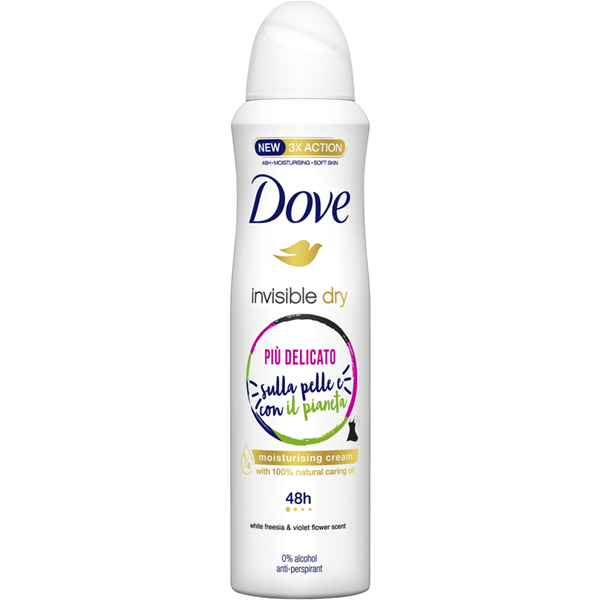 Picture of DOVE DEOD SPRAY NEW INVISIBLE DRY ML.150