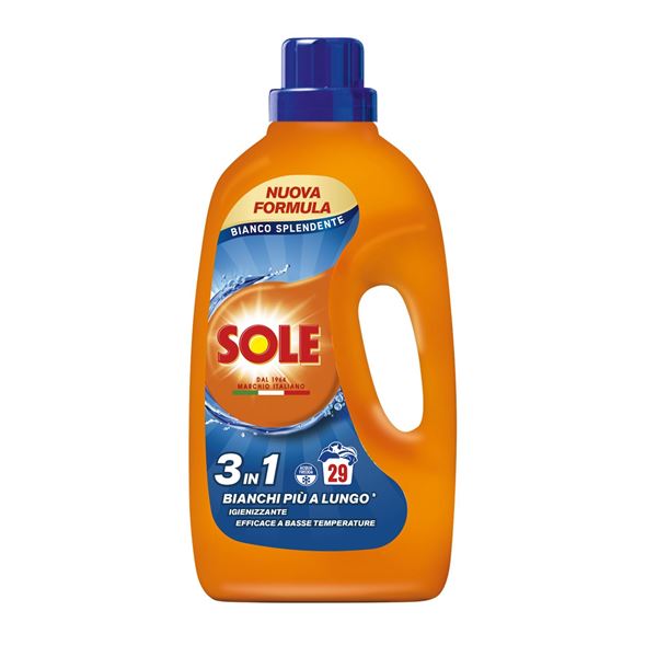 Picture of SOLE LIQUID LAUNDRY SOLAR WHITE 29 MIS