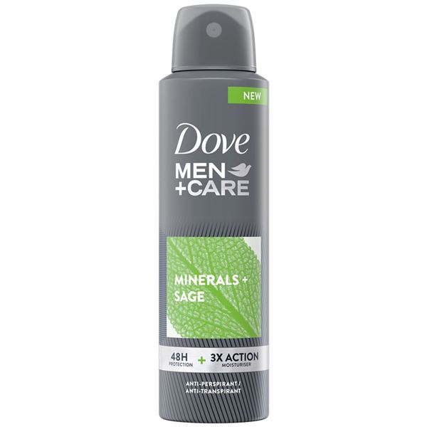 Picture of DOVE DEOD SPRAY NEW MEN MINERAL SAGE ML.150