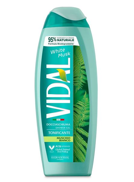 Immagine di VIDAL DOCCIA SCHIUMA MUSCHIO BIANCO 250 ML