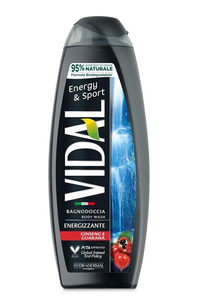 Picture of VIDAL ENERGY & SPORT GINSENG BODY WASH 500 ML
