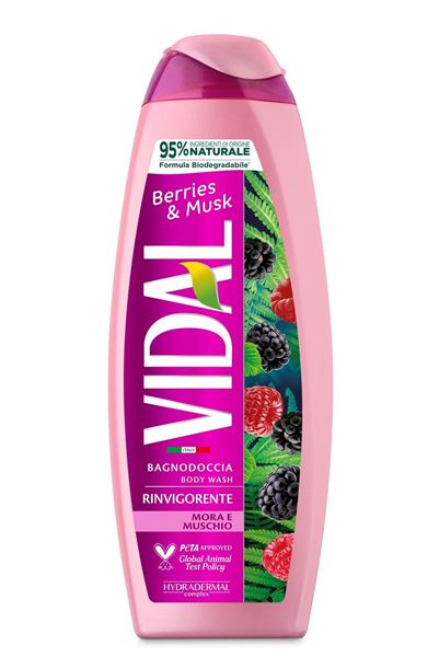 Picture of VIDAL BERRIES & MUSK BODY WASH 500 ML