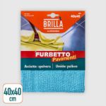 Picture of BRILLA' FURBETTO PANNO PAVIMENTI MICROFIBRA 40X40 AZZURRO