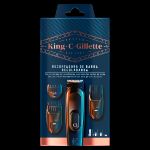 Regolabarba elettrico ricaricabile Gillette King C