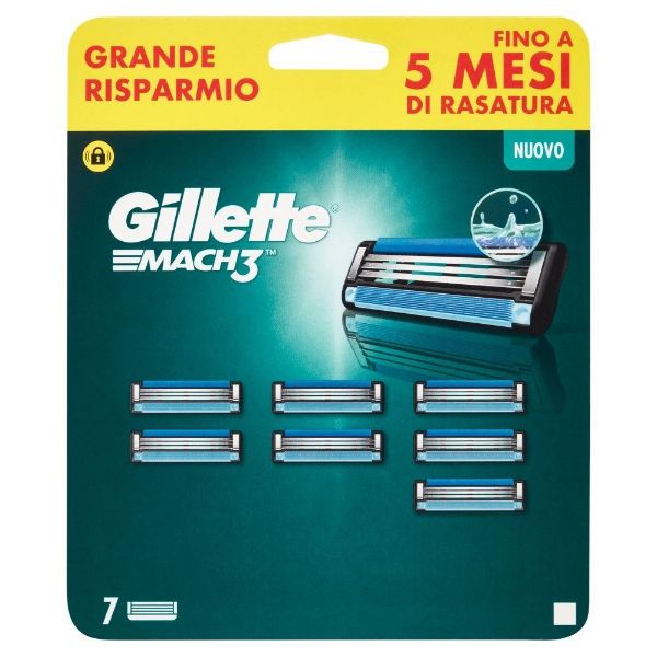 Gillette Mach 3 lame x 7