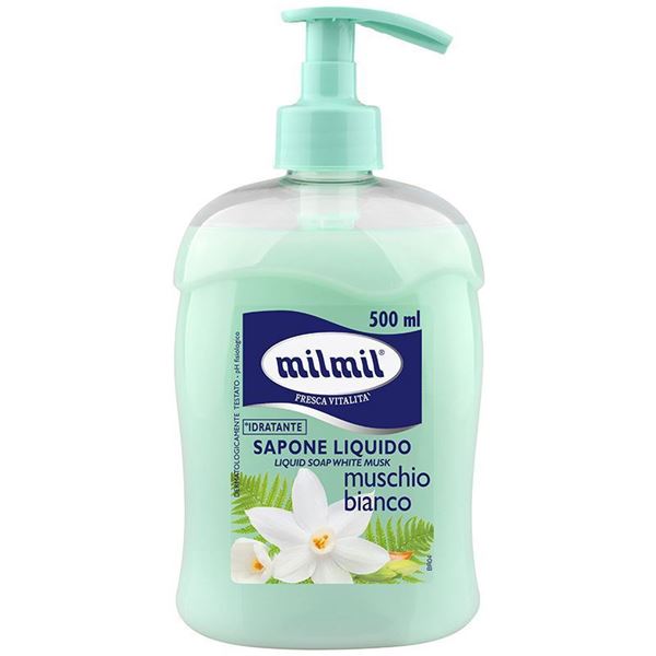 mil mil sapone dosat-ml-500 muschio bianco