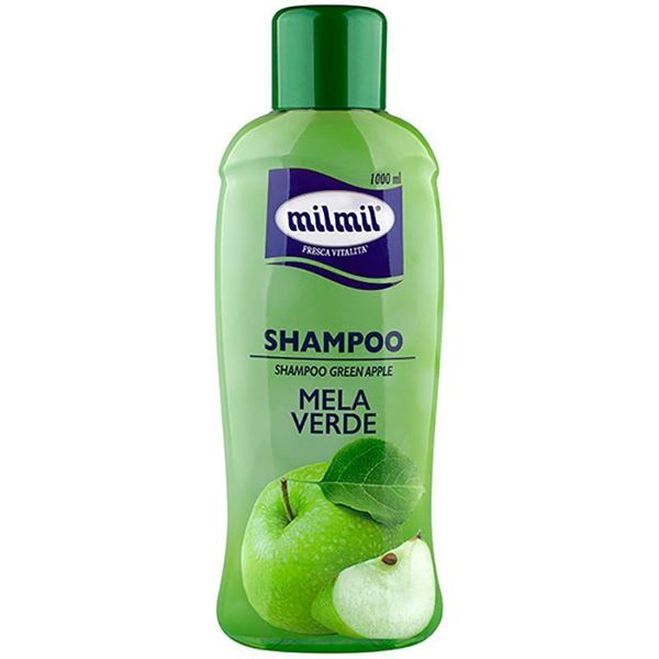 mil mil shampo ml-1000 mela verde grassi