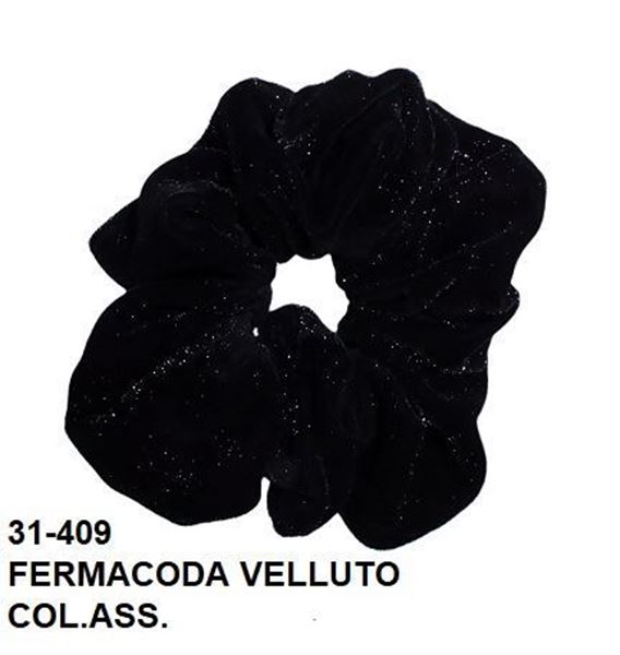 Immagine di FERMACODA VELLUTO CON GLITTER 31-409