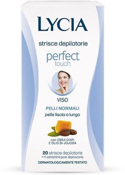 lycia depil-strisce viso perfec x20