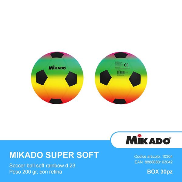 Immagine di PALLONE RAINBOW D.23 ART. 10304